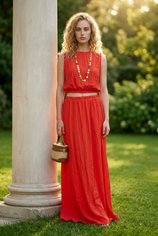 Set Sienna corail