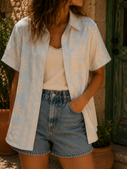 Chemise Palmy ciel