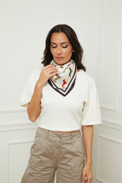 Foulard Teckel noir