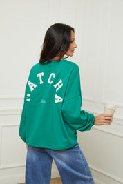 Sweat MATCHA vert
