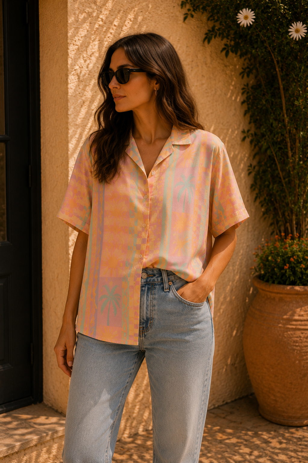 Chemise Palmy multi