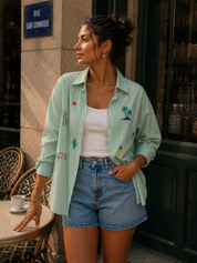 Chemise Bonbon vert