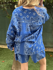 Ensemble Ibiza bleu
