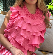 Top SATINE rose