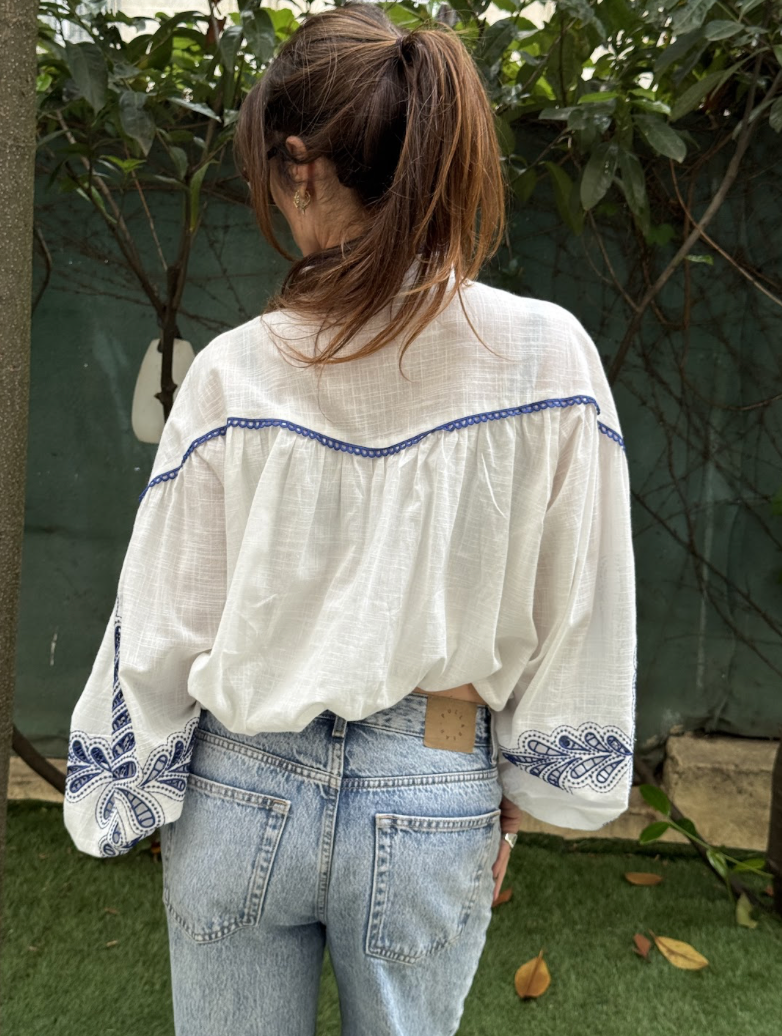 Blouse cropped Ava