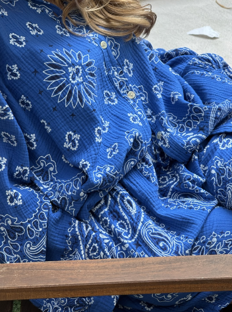 Ensemble Ibiza bleu