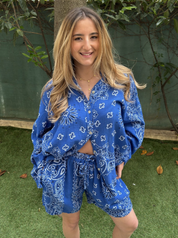 Ensemble Ibiza bleu