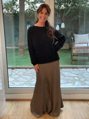 Jupe Lola Marron glacé