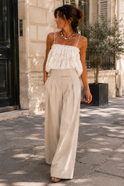 Top Jessie écru