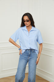 Chemise SOL bleu