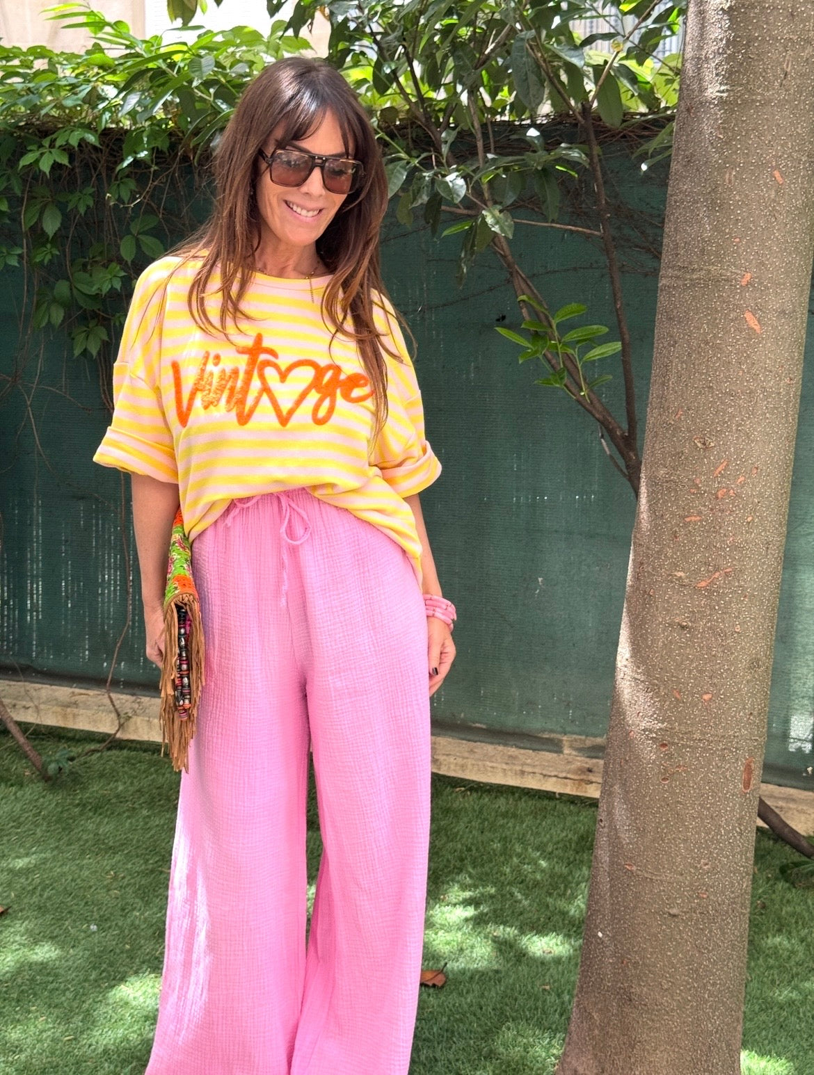 Tee Vintage jaune
