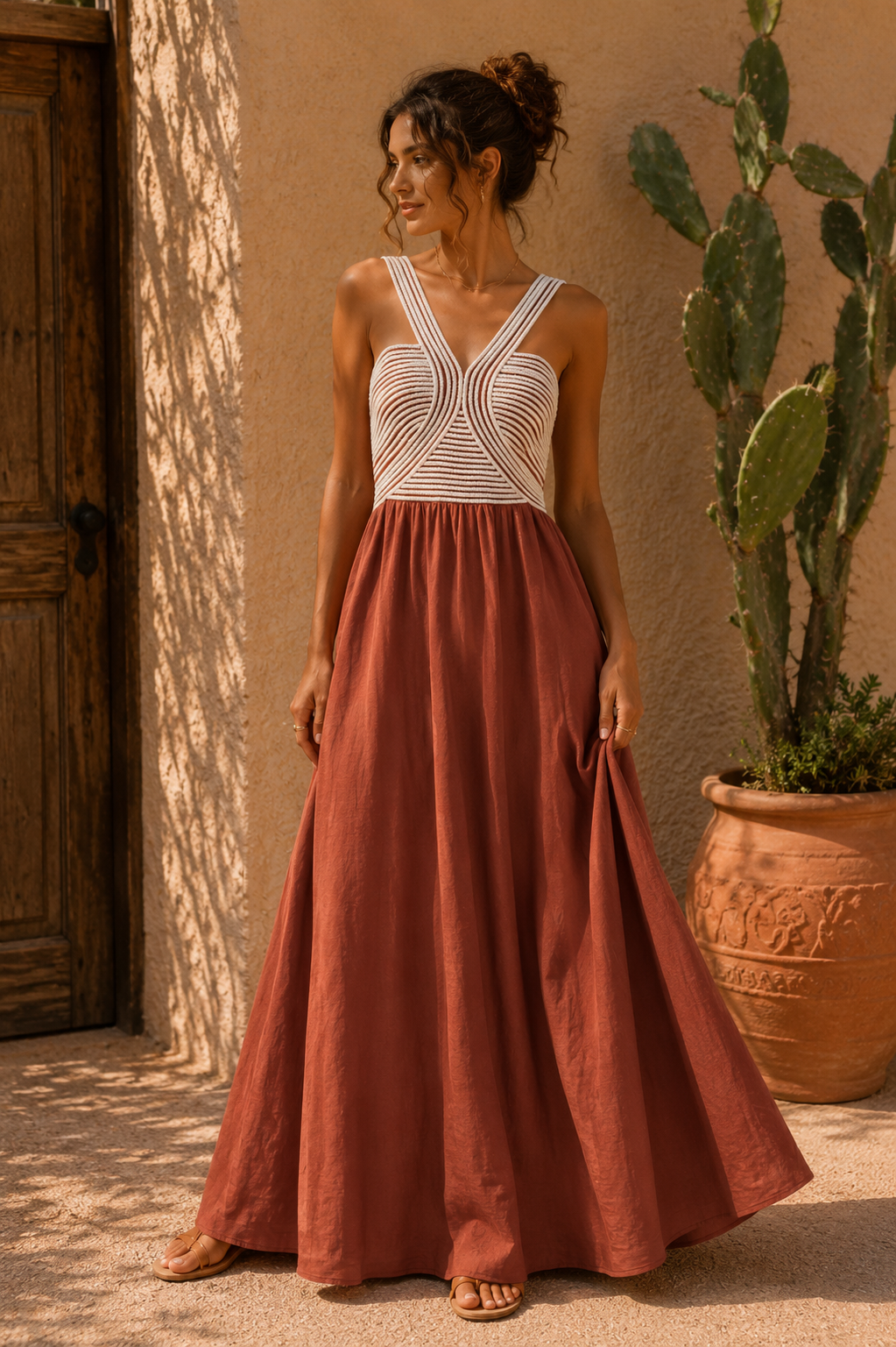 Robe Mykonos Terracota