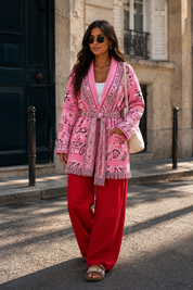 Gilet Billy rose
