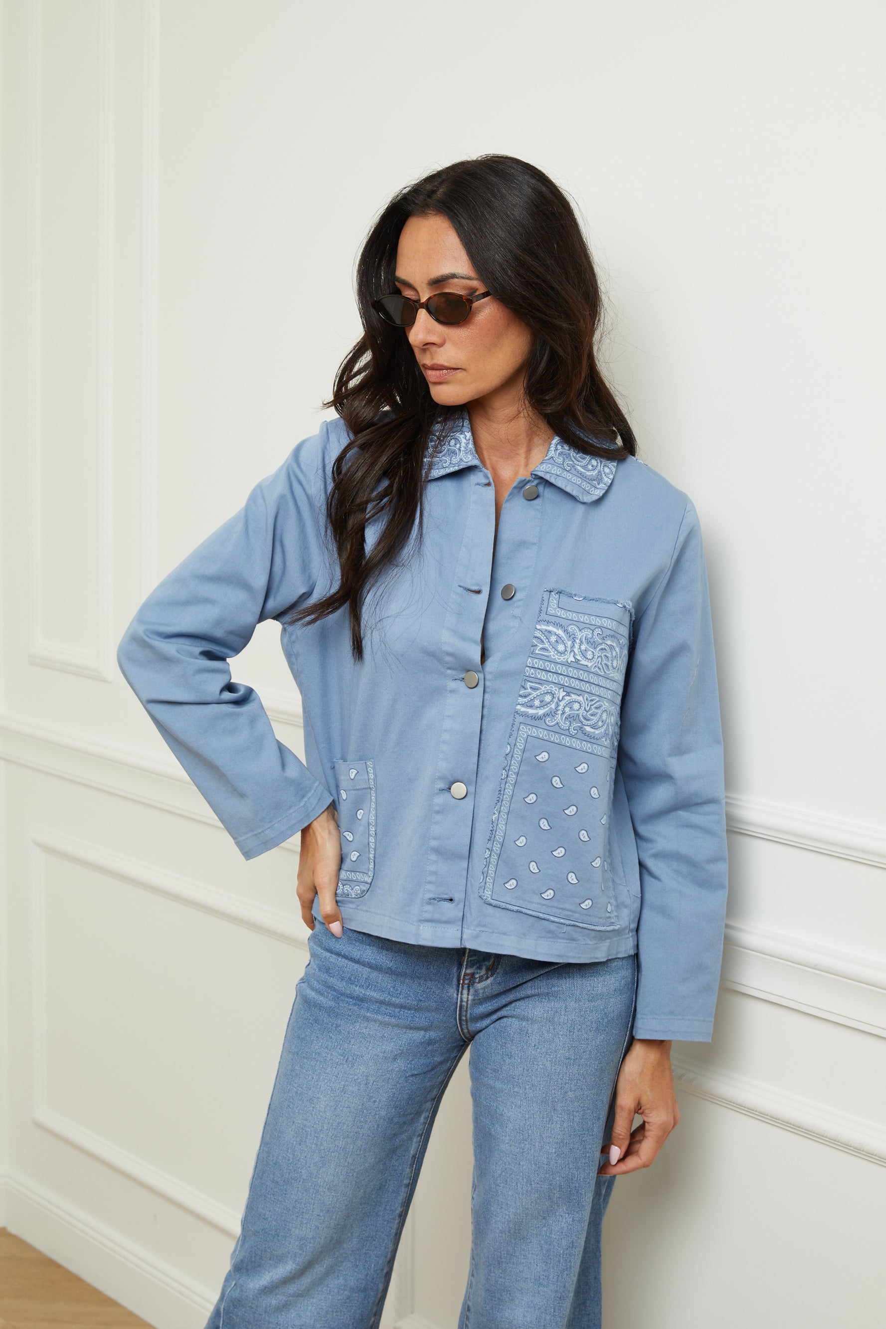 Veste JO bleu