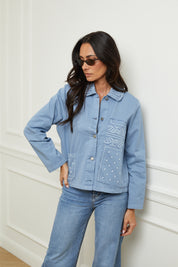 Veste JO bleu