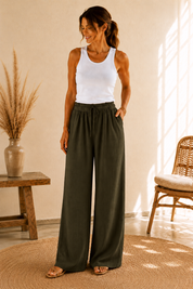 Pantalon Eden kaki