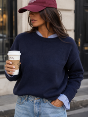 Pull Jeanne Marine