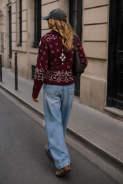 Gilet Orlando Bordeaux