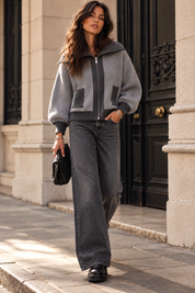 Gilet Tamy gris
