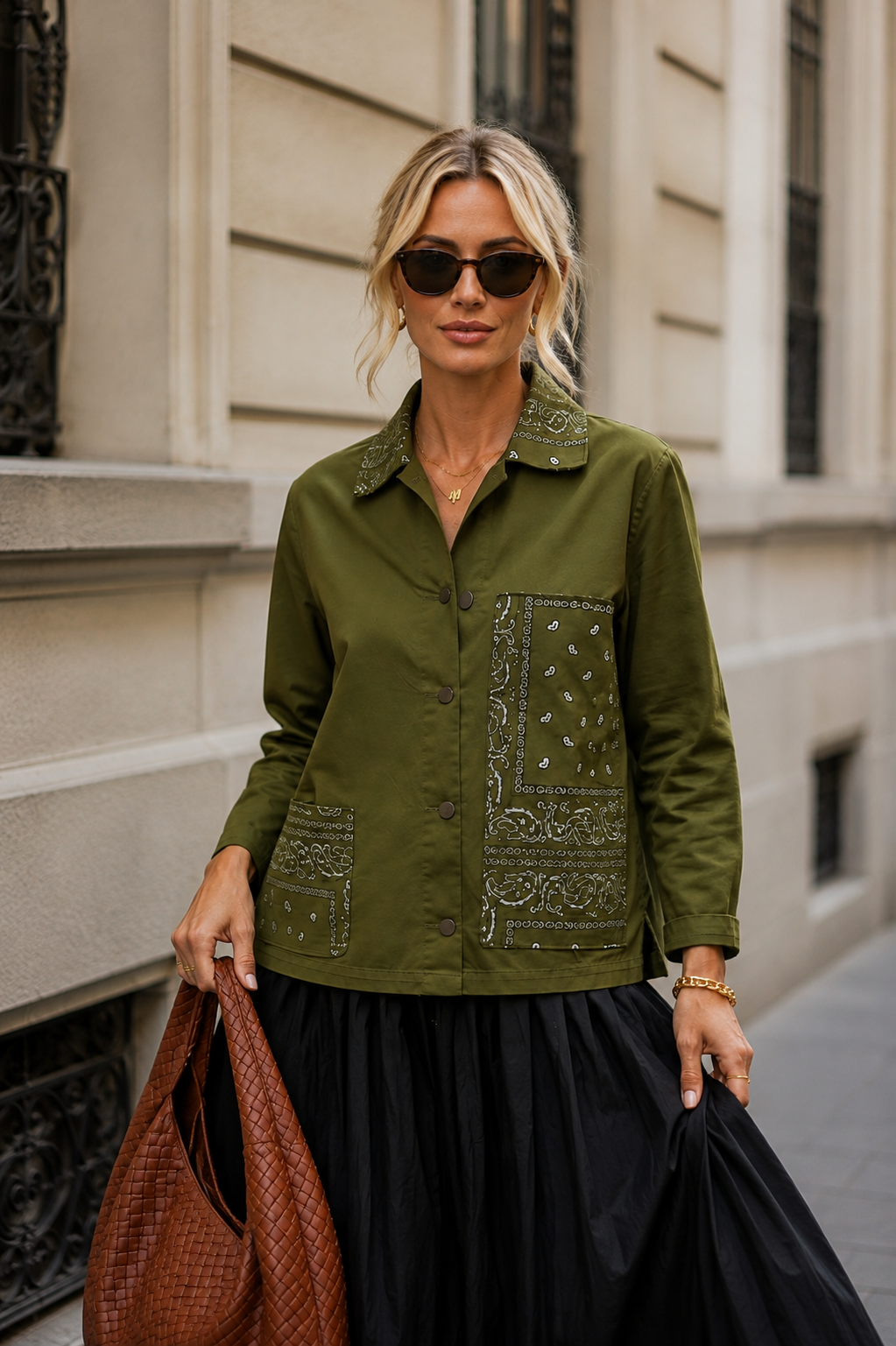 Veste JO olive