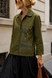 Veste JO olive