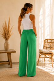 Pantalon Eden vert