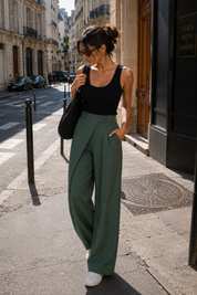 Pantalon AYA tennis kaki