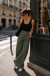 Pantalon AYA tennis kaki
