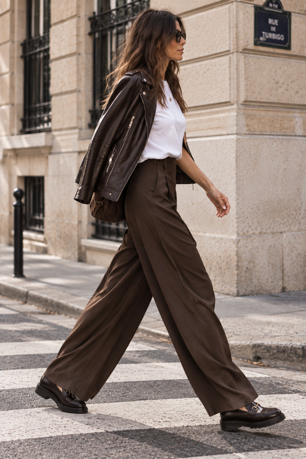 Pantalon Aya Choco