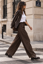 Pantalon Aya Choco
