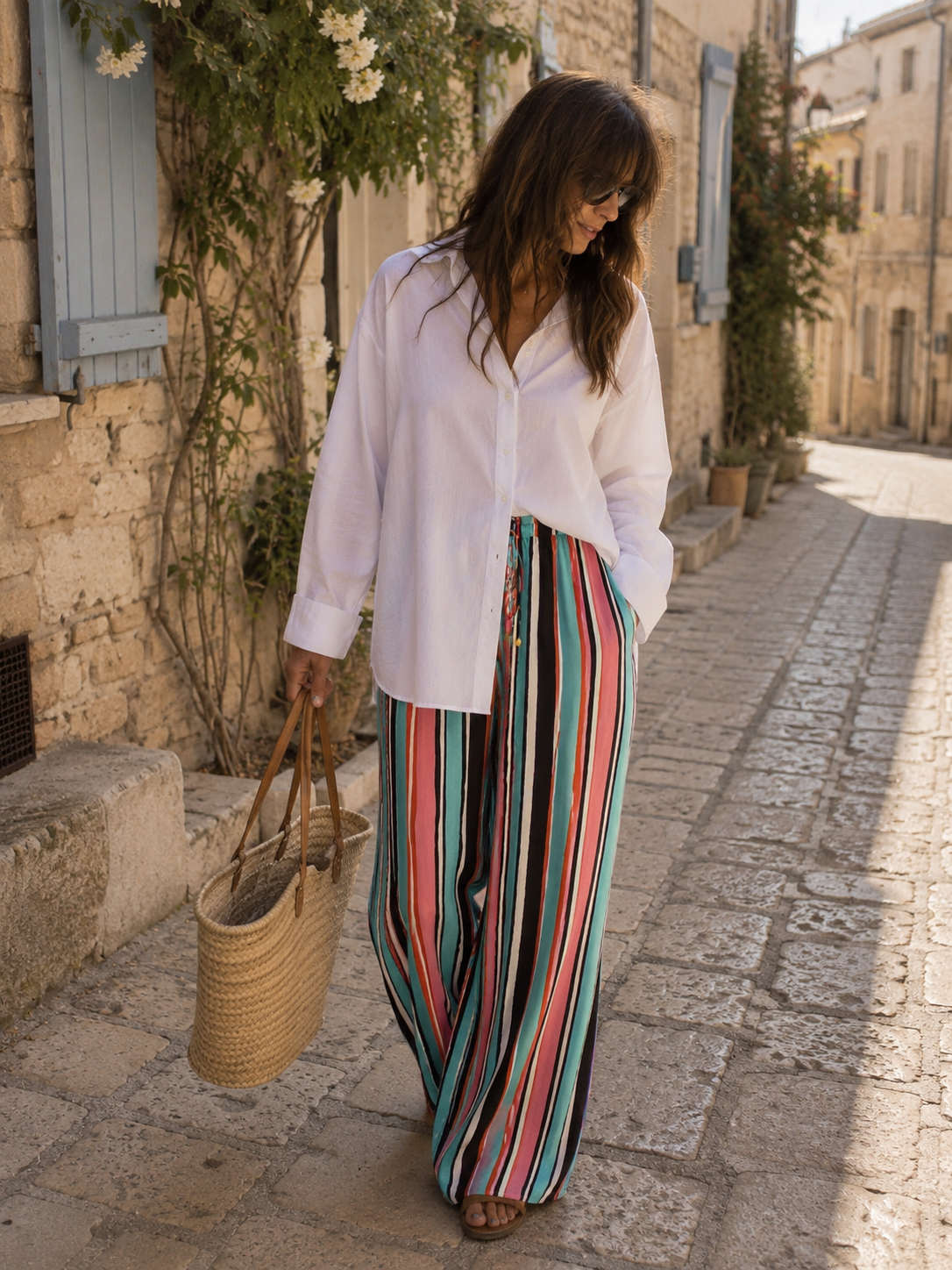 Pantalon Napoli Bleu
