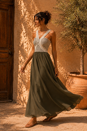 Robe Mykonos kaki