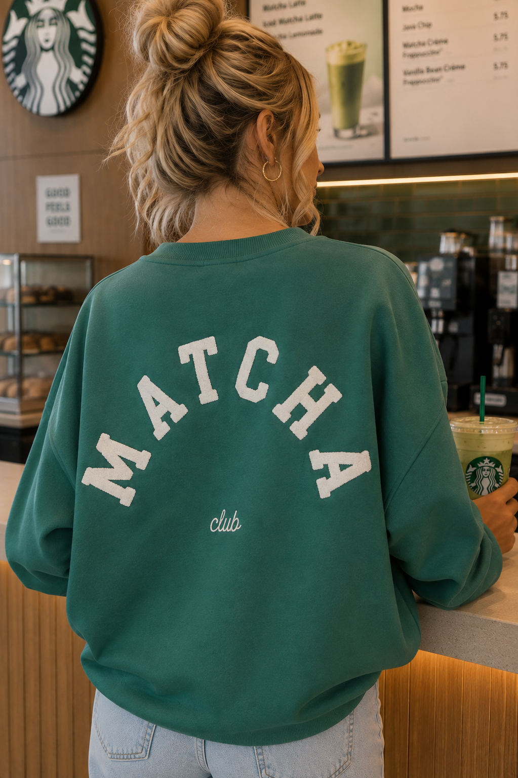 Sweat MATCHA vert
