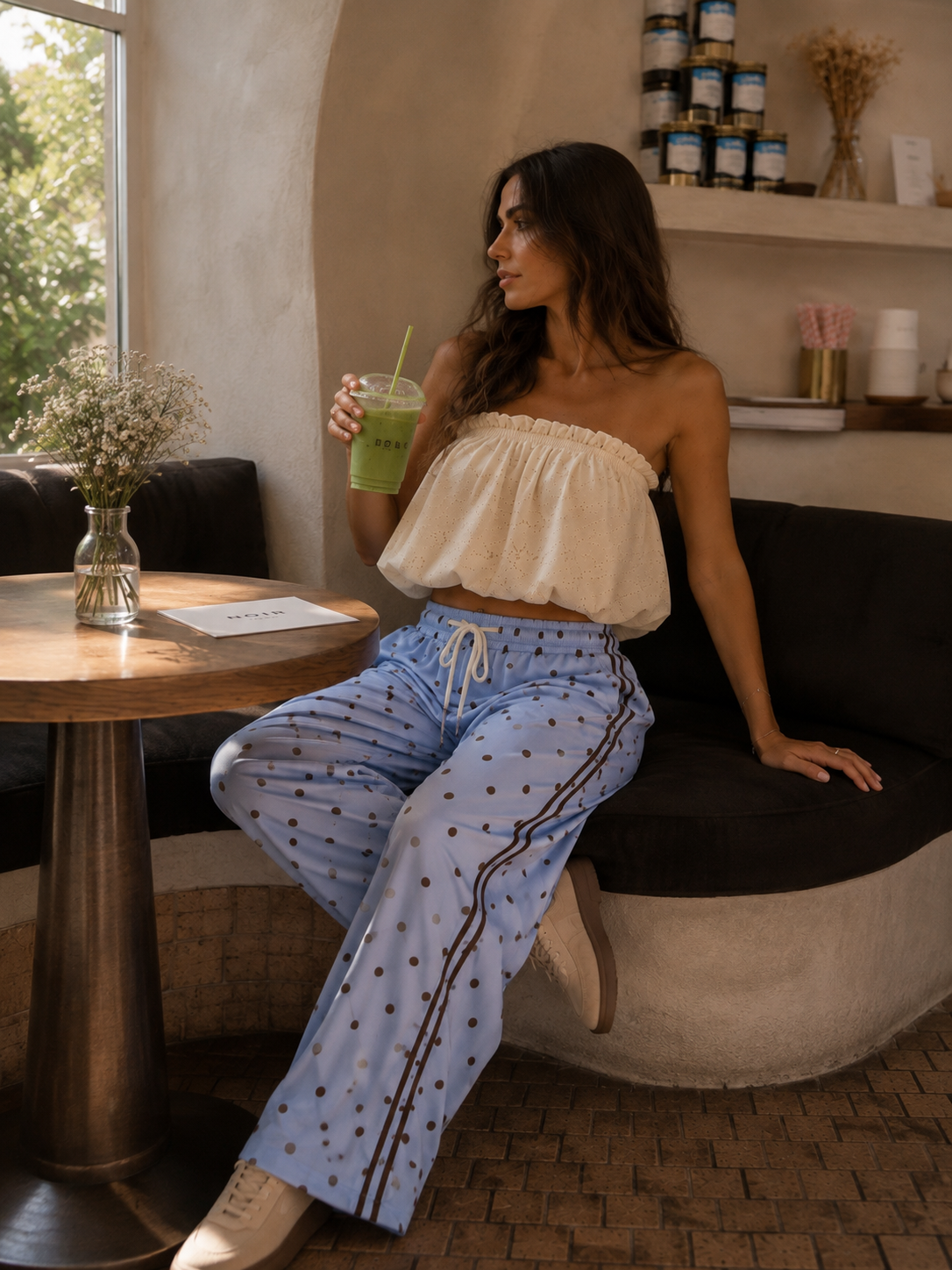 Pantalon Paris ciel