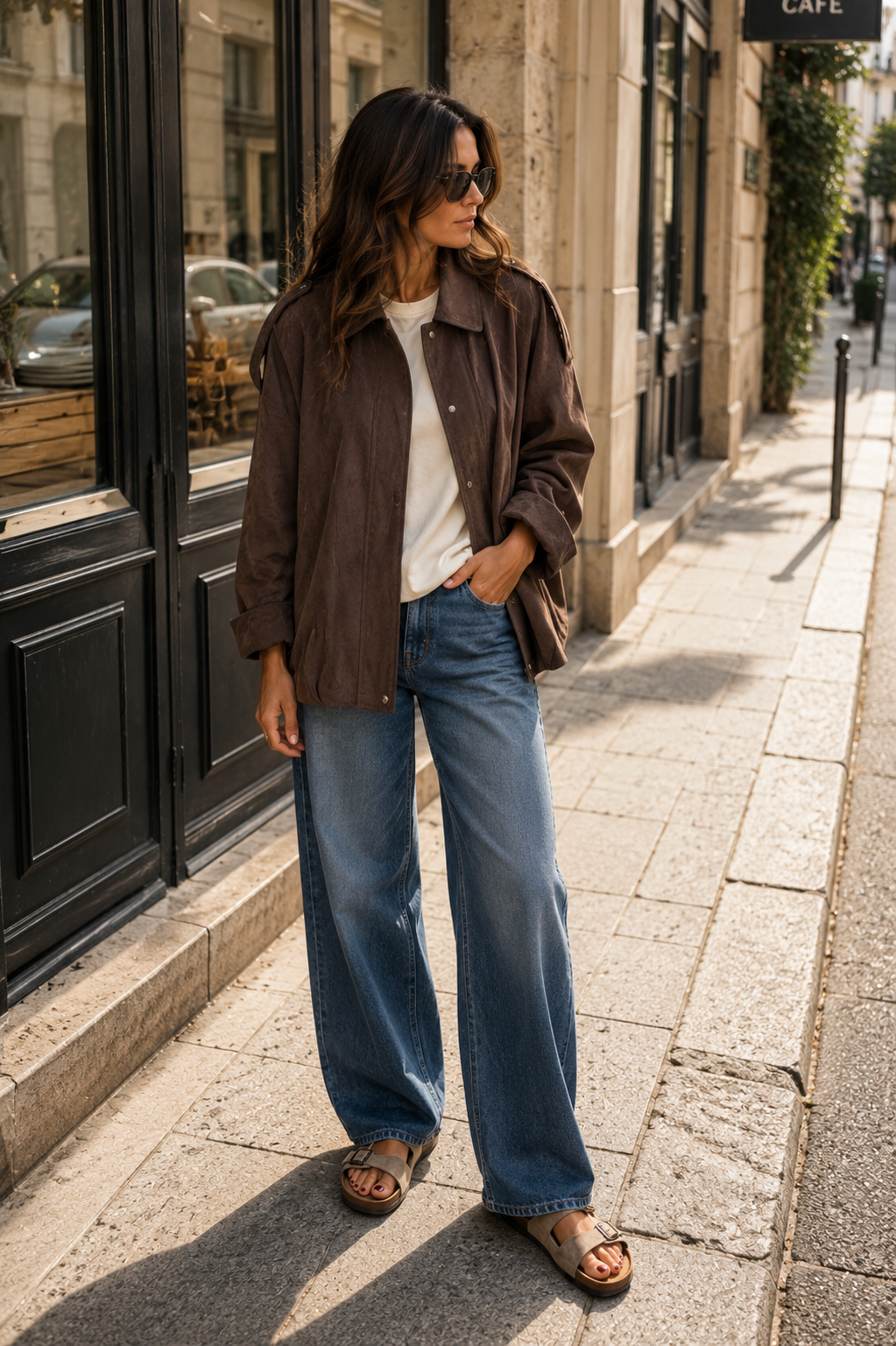 BLOUSON  MARGOT CHOCO