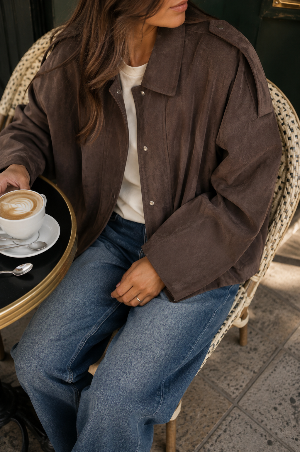 BLOUSON  MARGOT CHOCO