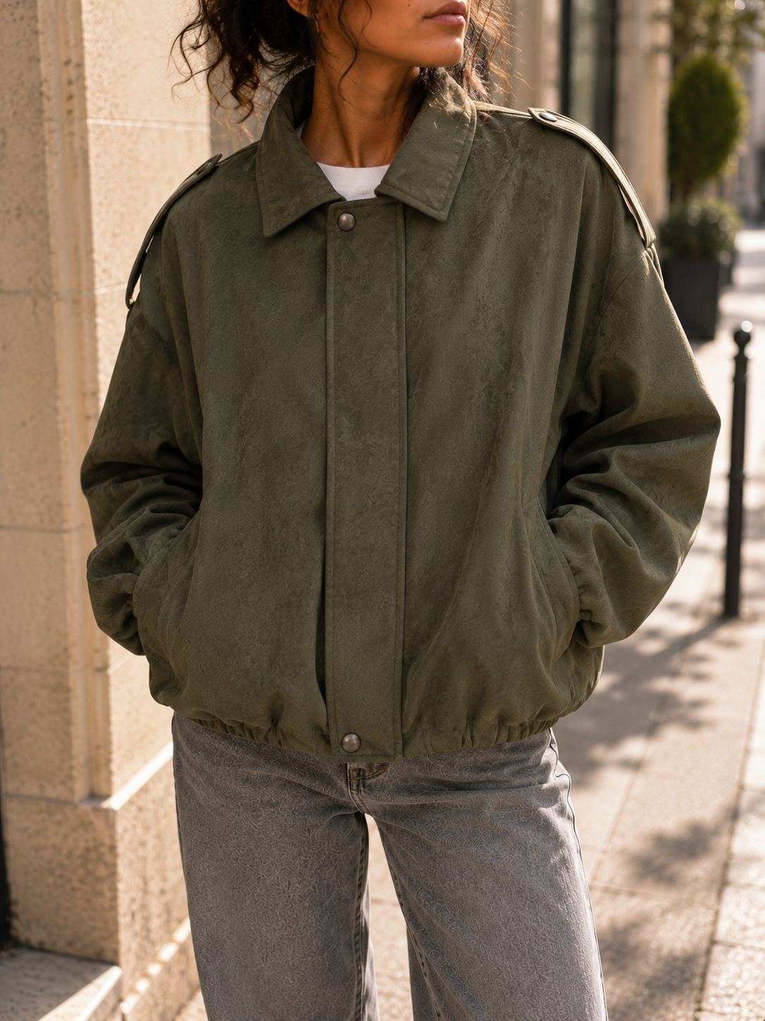 BLOUSON MARGOT KAKI