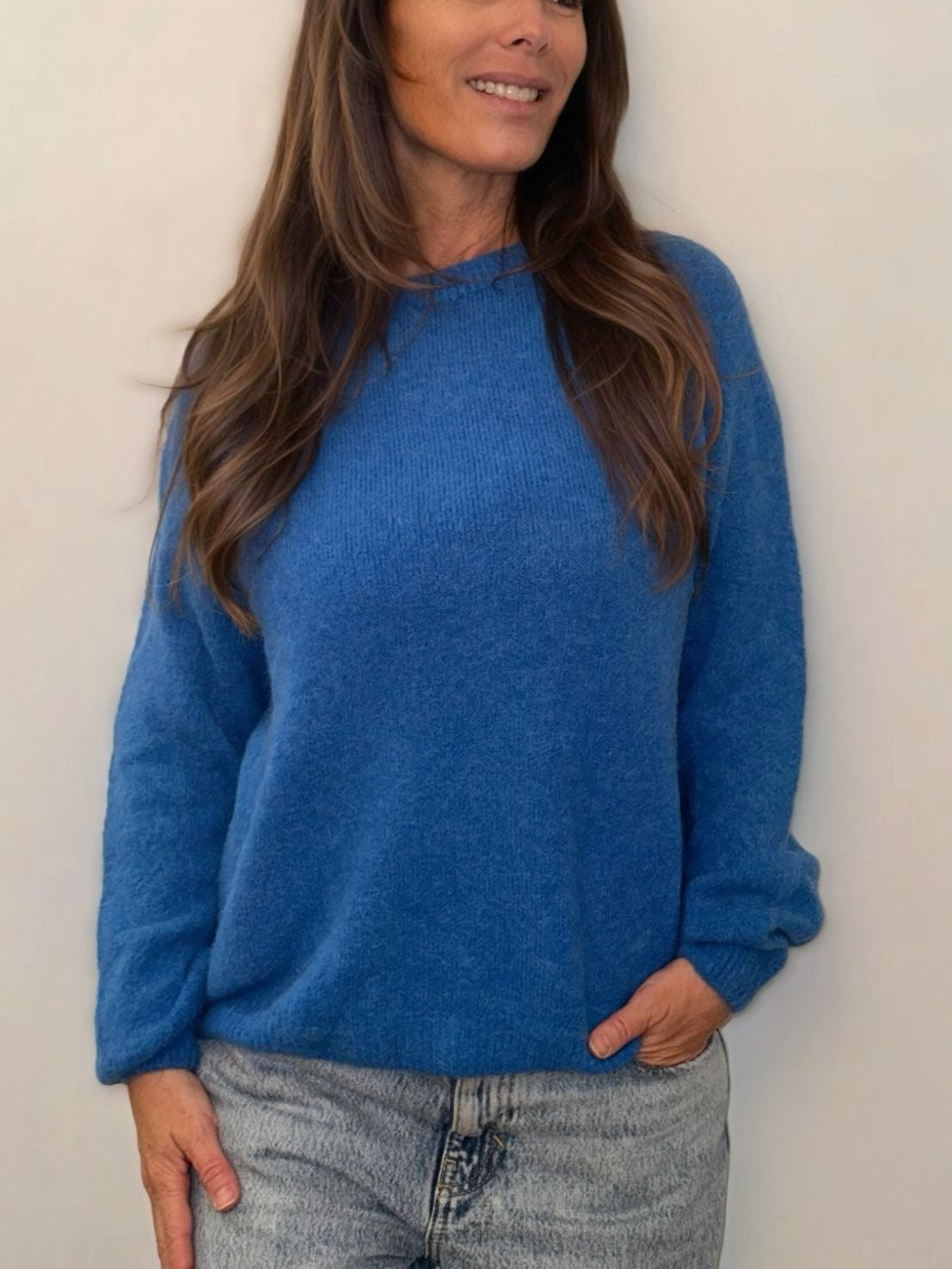 Pull Lilie Bleu