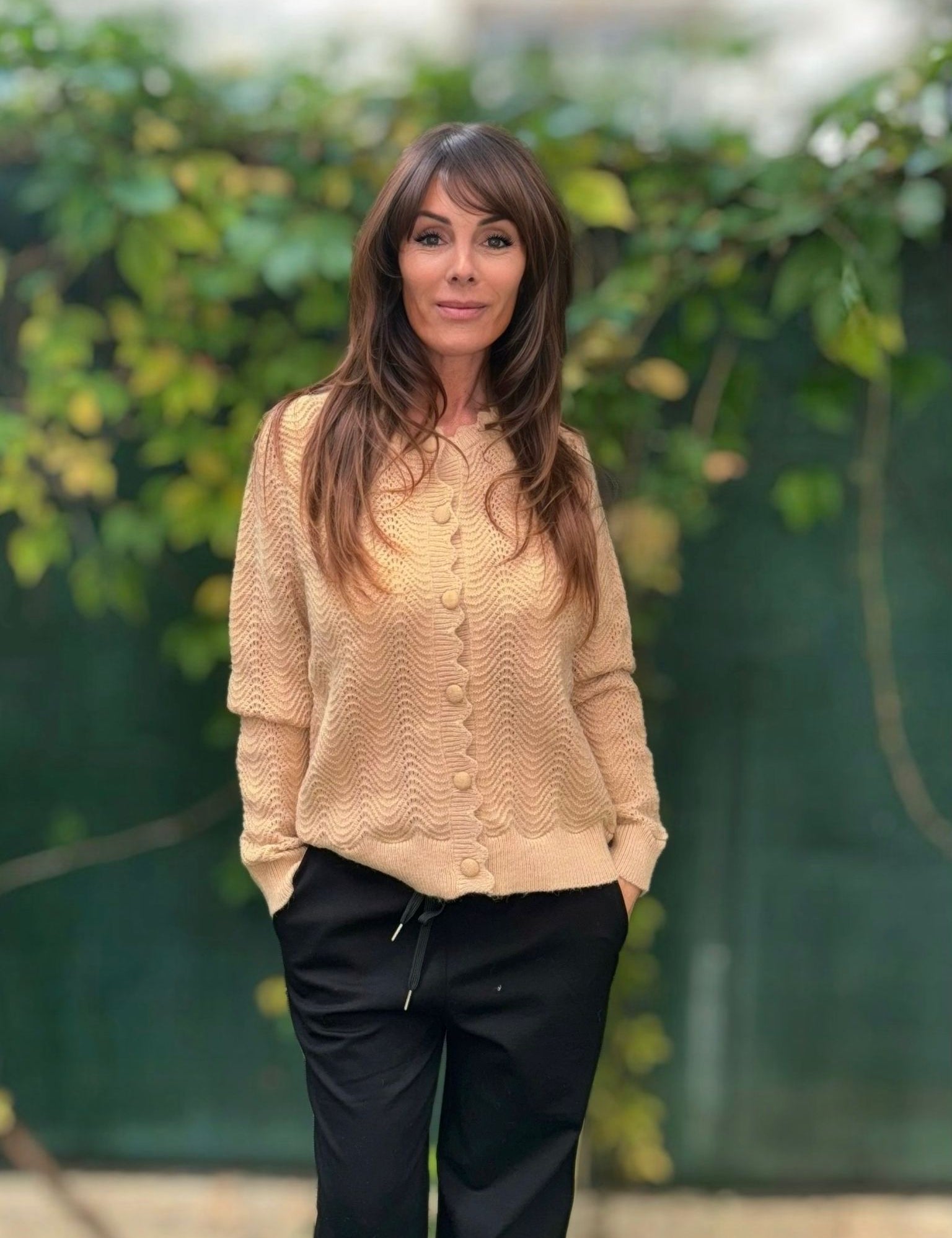 Gilet Louise Camel