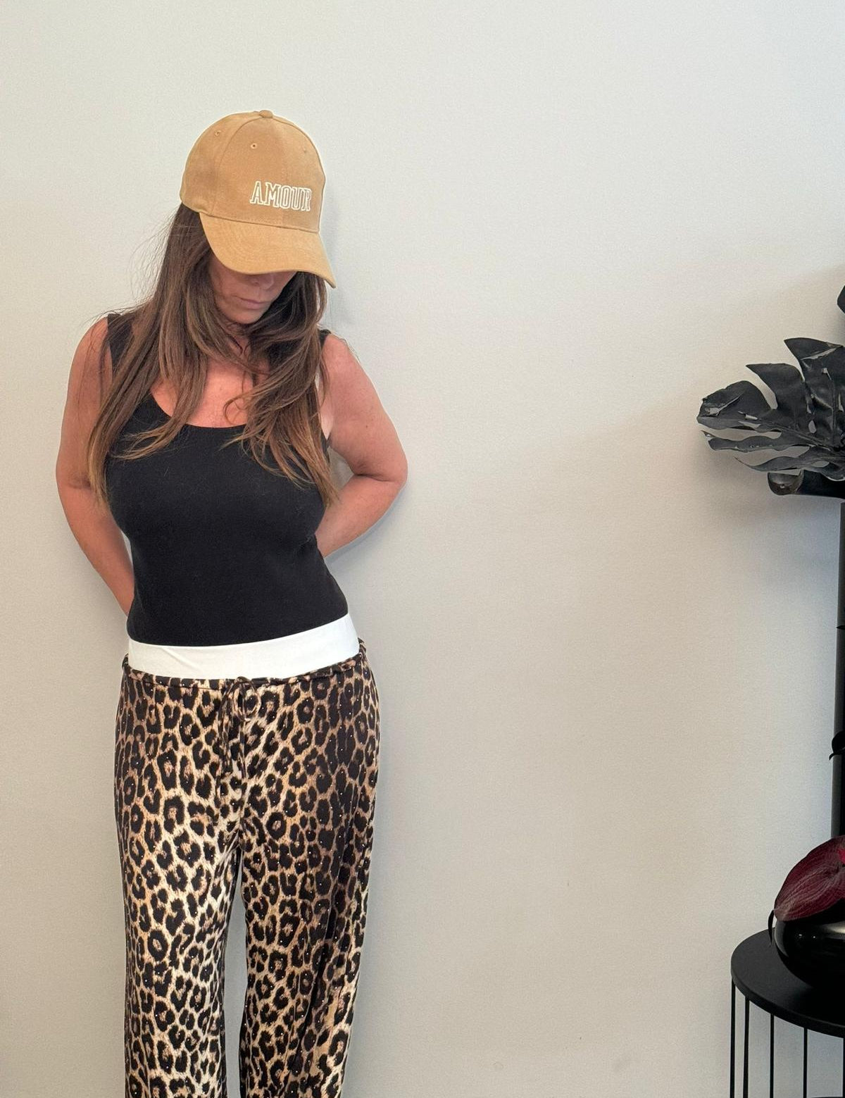 Pantalon Elie Leopard