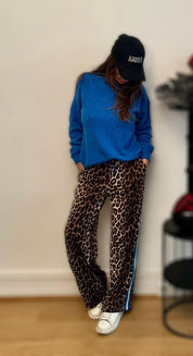 Pantalon Leo Bande Bleu