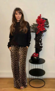 Pantalon Leo Bande Noire