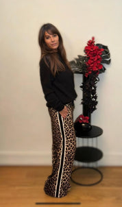 Pantalon Leo Bande Noire