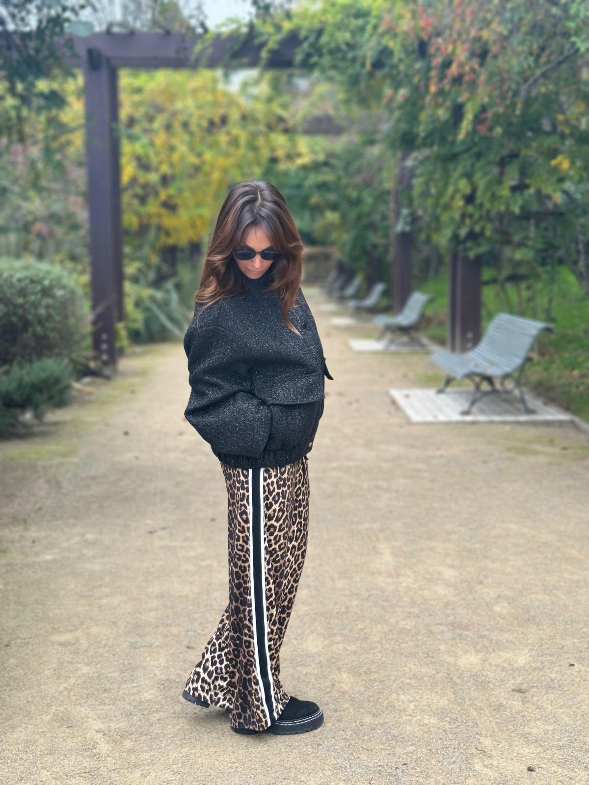 Pantalon Leo Bande Noire