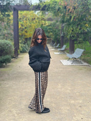 Pantalon Leo Bande Noire