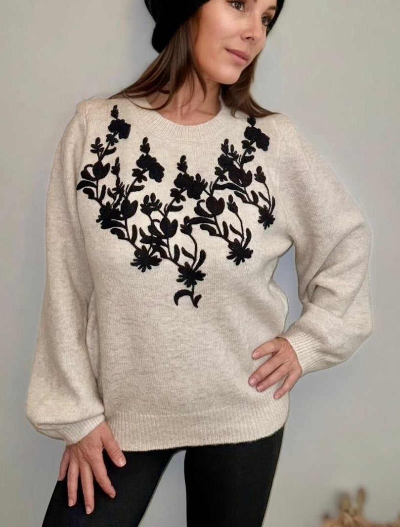 Pull Fleur