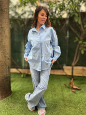 Chemise Blue Cactus