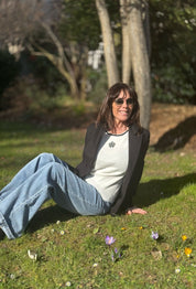 Débardeur Camélia Blanc