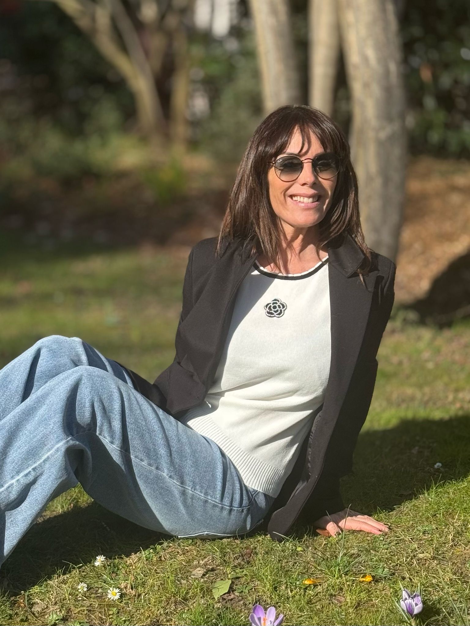 Débardeur Camélia Blanc