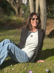 Débardeur Camélia Blanc